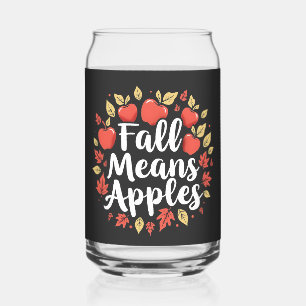 Fall bedeutet Apple Picking Saison Herbst Herbst Dosenglas