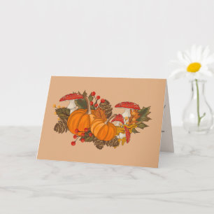Fall Birthday Card für Ihn Personalize Message Karte