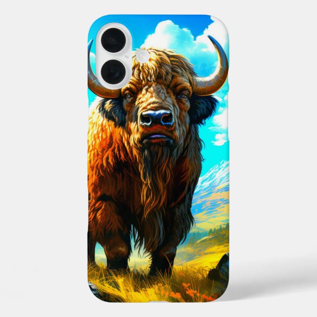 Fall Bison Phone Case-Mate iPhone Hülle (Rückseite)