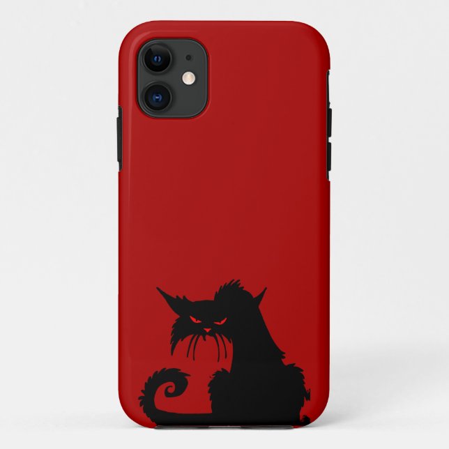 Fall Black Cat Case-Mate iPhone Case-Mate iPhone Hülle (Rückseite)