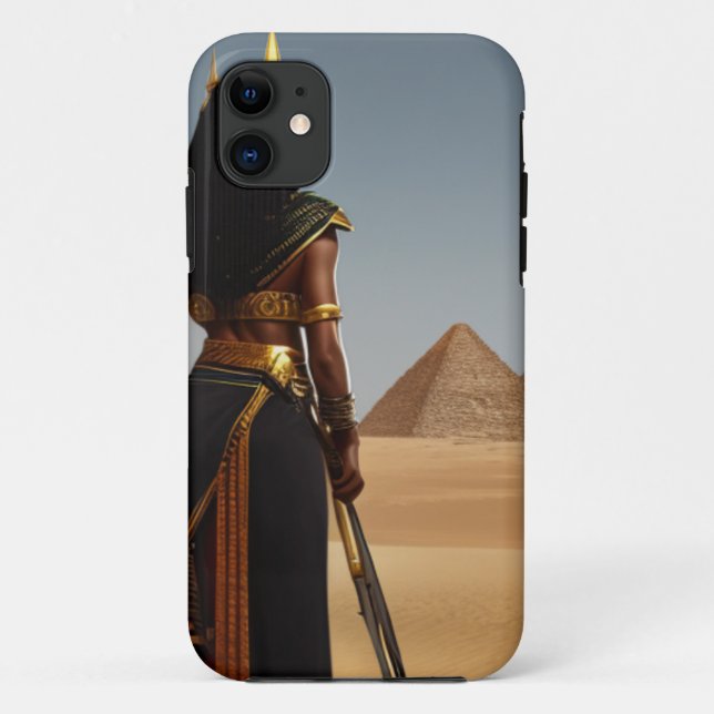 Fall "Black Egyptian Queens Case-Mate iPhone 8/7" Hülle (Rückseite)