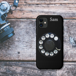 Fall Black Rotary Dial iPhone 5 Case-Mate iPhone Hülle