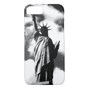 Fall "Black & White Statue of Liberty iPhone 7" Case-Mate iPhone Hülle