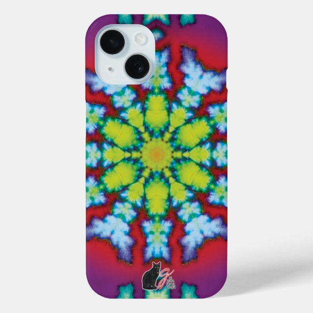 Fall Bloom Kaleidoskop iPhone Case-Mate iPhone Hülle (Rückseite)