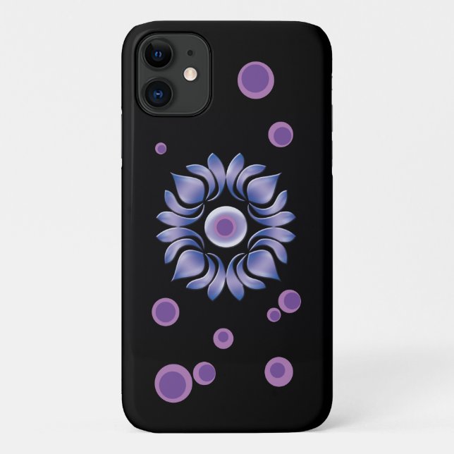 Fall Blue Lotus Case-Mate iPhone Hülle (Rückseite)