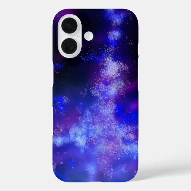 Fall Blue Night Sky iPhone 16 Case-Mate iPhone Hülle (Rückseite)