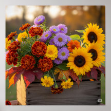 Fall Blume Bouquet Graphic