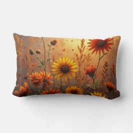 Fall-Blume-Kissen Lendenkissen