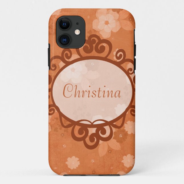 Fall Blume Mate ID™ iPhone 5 Fall Case-Mate iPhone Hülle (Rückseite)