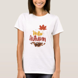 Fall Blume Orange T-Shirt