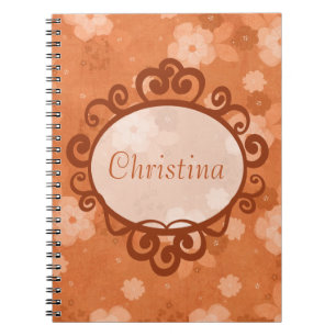 Fall Blume SpiralNotebook Notizblock