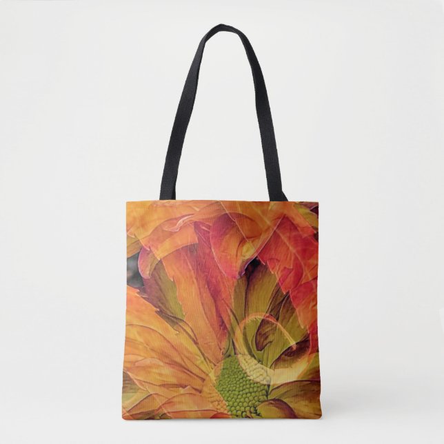 Fall Blumenverbund - Tasche (Vorderseite)