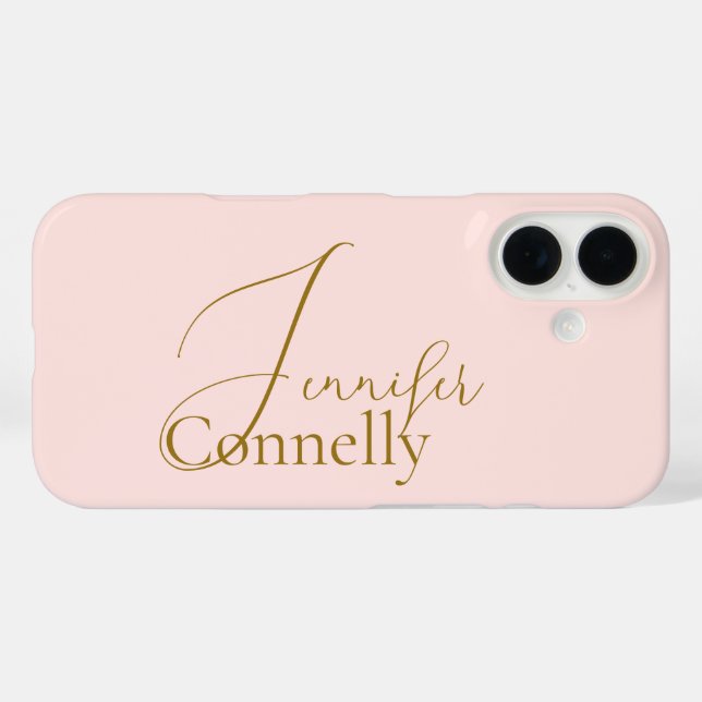 Fall "Blush Pink Case-Mate" für iPhone Case-Mate iPhone Hülle (Rückseite (Horizontal))