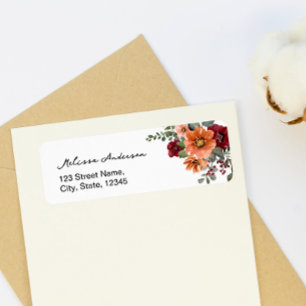 Fall Boho Floral Brautparty Return