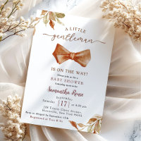 Fall Boho Gentleman Bow Krawatte Babydusche