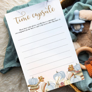 Fall Book Thema Kinderduschspiel, Time Kapsel