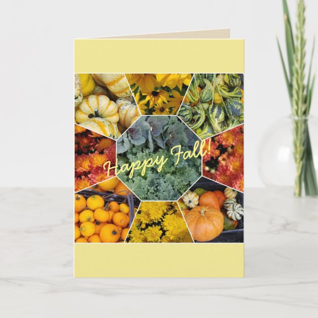 FALL BOUNTY - GREETING CARD KARTE (Vorderseite)