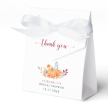 Fall Brautparty Pumpkin-Skript Vielen Dank