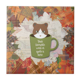 Fall Break Cat Fliese