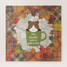 Fall Break Cat Puzzle