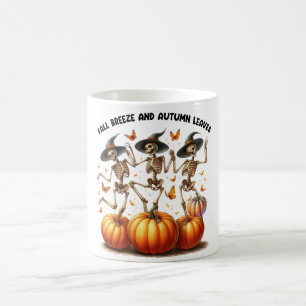 Fall Breeze und Herbst Blätter Kaffeetasse