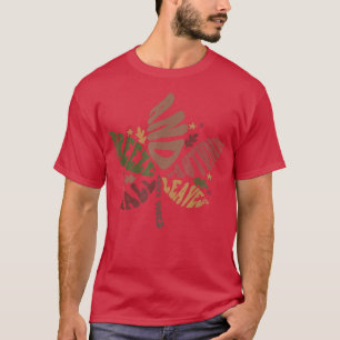 Fall Breeze und Herbstleaves Groovy Fall Retro T-Shirt