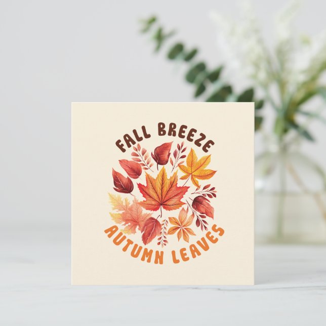 Fall Brise, Herbst Blätter - Whimsischer Fall (Stehend Vorderseite)