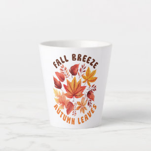Fall Brise, Herbst Blätter - Whimsischer Fall Milchtasse