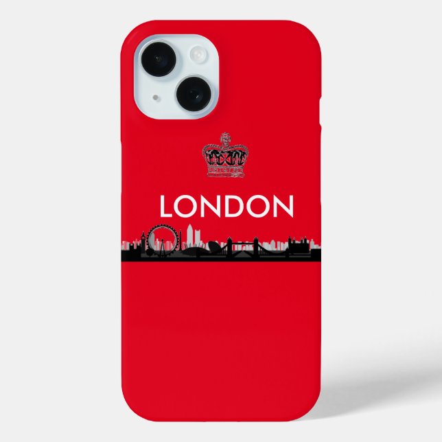 Fall British Red London Case-Mate iPhone Case-Mate iPhone Hülle (Rückseite)