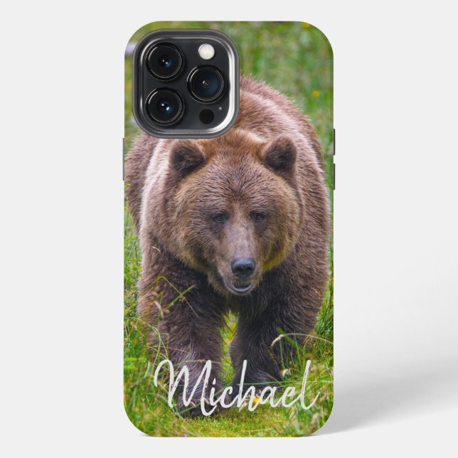 Fall Brown Bear Case-Mate iPhone Hülle (Rückseite)