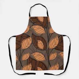 Fall Brown-Blätter Schürze