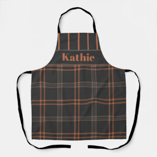 Fall Buffalo Kariert Gingham Checkered Custom Schürze