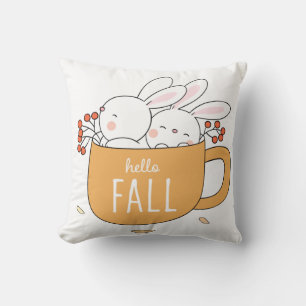 Fall Bunnies Kissen