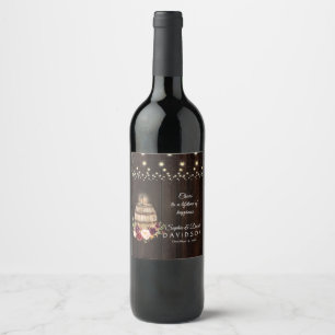 Fall Burgundy Wein Barrel Barrel Baroral Barn Hoch Weinetikett