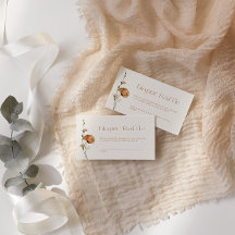 Fall Burnt Orange Wildblume Diaper Raffle