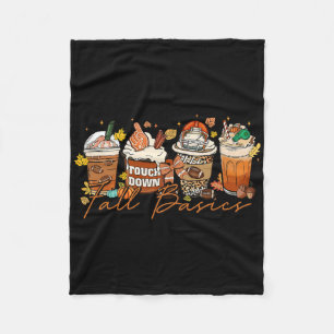Fall Bysics Erntedank Footbyll Fall Kaffeepumpe Fleecedecke