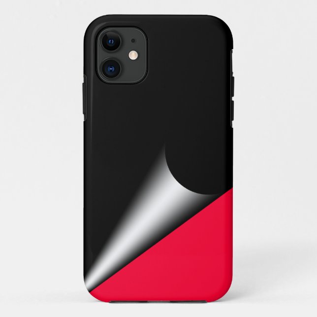 Fall "Case Mate" auf der schwarzen Seite Case-Mate iPhone Hülle (Rückseite)