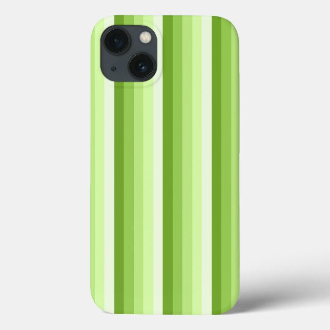 Fall Case-Mate iPhone mit grünem Schattenstreifen Hülle (Rückseite)