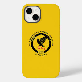 Fall Cav Association iPhone 14 - Gold Case-Mate iPhone 14 Hülle