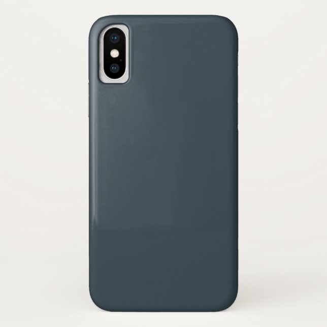 Fall Charcoal Graue iPhone X Case-Mate iPhone Hülle (Rückseite)