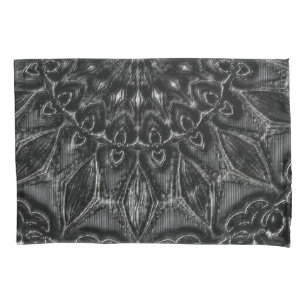 Fall Charcoal Mandala Pillow Kissenbezug