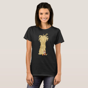 Fall Chipmunk und Haystack T-Shirt