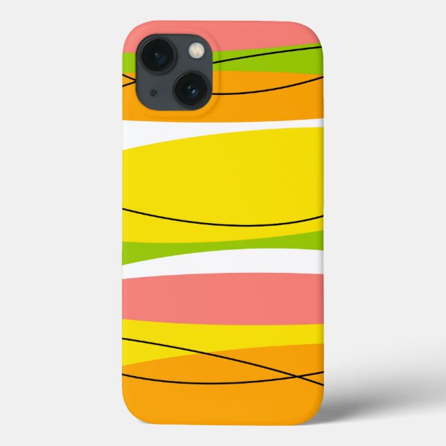 Fall Citrus Stripe iPad Mini Case-Mate iPhone Hülle (Rückseite)