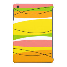 Fall Citrus Stripe iPad Mini