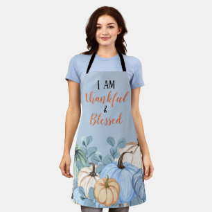 Fall Cook Blue Schürze