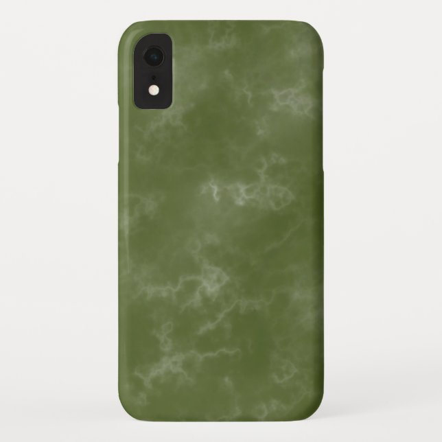 Fall cool Green Marbled IPhone XR Case-Mate iPhone Hülle (Rückseite)