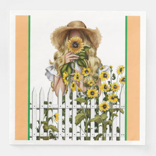 Fall Country Gardener Serviette