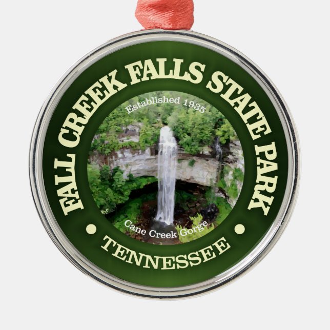 Fall Creek Falls SP Ornament Aus Metall (Vorne)
