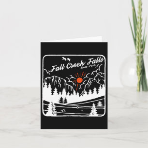 Fall Creek Falls Staat Park Tennessee Modernes Coo Karte