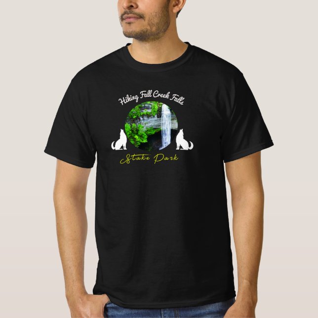 Fall Creek Falls Staat Park - Tennessee Staat Park T-Shirt (Vorderseite)